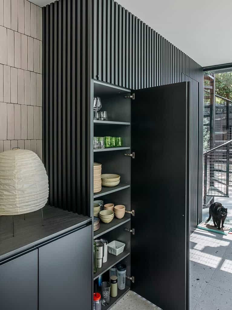 modern cabinet concept in an open space